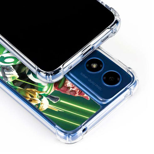 DC Comics Green Lantern Corps Team Art by Alex Ross Moto G 5G (2024) Clear Case